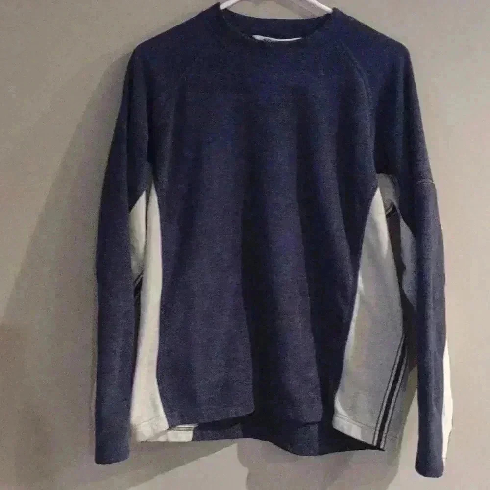 Columbia two tone‎ navy/gray sweatshirt men's medium
